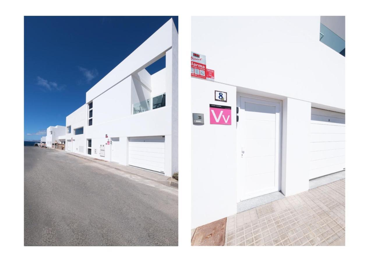 Villa Karma Famara 2 25m del mar Exterior foto
